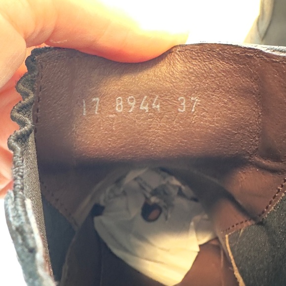 Boemos Black Leather Chelsea Ankle Boots – Made in Italy – Size 37 - Picture 7 of 7